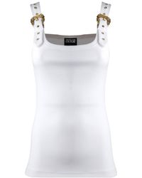 Versace Jeans Couture Baroque Top - Wit