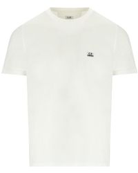 C.P. Company - Jersey 30/1 Gauze T-Shirt - Lyst