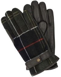 Barbour - Newbrough Tartan Handschuhe - Lyst