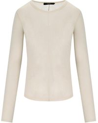 Weekend by Maxmara - Vincita Elfenbeines Langarm-T-Shirt - Lyst