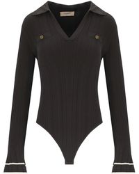 Twinset - Chocolate Polo-Bodysuit - Lyst