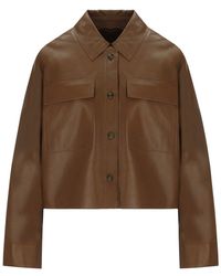 Weekend by Maxmara - Piovra Leather Jacket - Lyst
