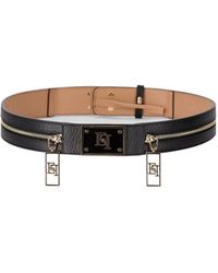 Elisabetta Franchi - Riem Met Rits - Lyst