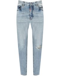 DSquared² - Wash 642 palm beach hellblaue jeans - Lyst