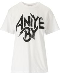 Aniye By - Rock T-shirt - Lyst
