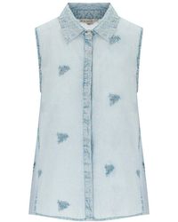 PAHIESA FORMENTERA - Sleeveless Shirt - Lyst