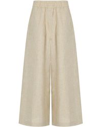 Weekend by Maxmara - Felino Ecru Pants - Lyst