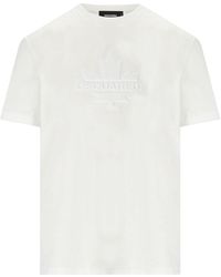 DSquared² - T-shirt ceresio 9 cool fit blanc - Lyst