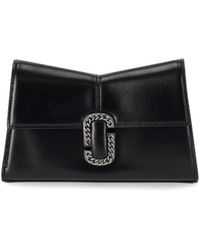 Marc Jacobs - Clutch the st. marc nera - Lyst