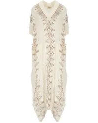 PAHIESA FORMENTERA - Ecru Kaftan Dress - Lyst