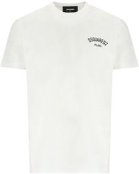 DSquared² - Milano cool fit weisses t-shirt - Lyst