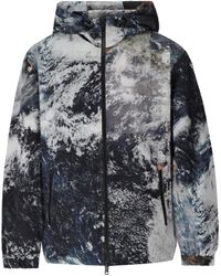 DIESEL - Veste À Capuche J-Warrett-Print Multicolore - Lyst