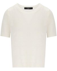 Weekend by Maxmara - Pancone Ecru Top - Lyst