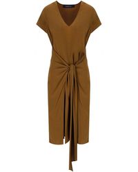 FEDERICA TOSI - Dress With Knot - Lyst