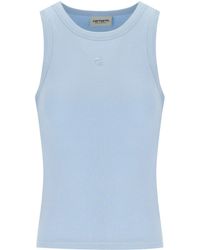 Carhartt - Top A Costine W' Philips Air Sky - Lyst