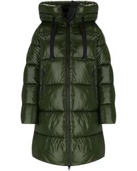 Save The Duck - Abrigo acolchado con capucha isabel - Lyst