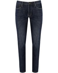Emporio Armani - J75 Dark Blue Jeans - Lyst