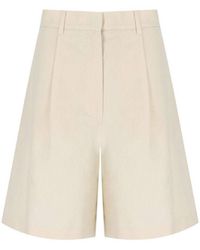 Weekend by Maxmara - Ecuba Ecru' Bermuda Shorts - Lyst