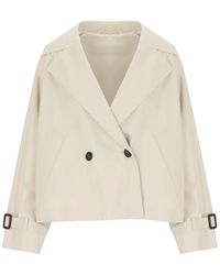 Weekend by Maxmara - Boero Short Trench - Lyst