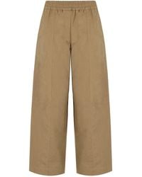 Weekend by Maxmara - Milva Terra Cropped Pants - Lyst