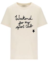 Weekend by Maxmara - Edison Ecru T-Shirt - Lyst