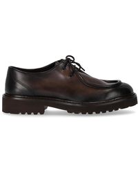 Doucal's Zapato con cordones derby marrón oscuro