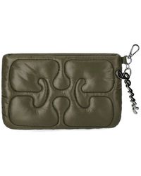 Ganni - Kalamata Quilted Pochette - Lyst
