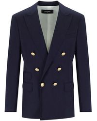 DSquared² - Palm Beach Double Breasted Jacket - Lyst