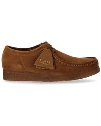 Clarks Wallabee Cup Suède Loafer - Bruin