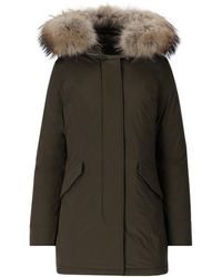 Woolrich - Luxury Artic Parka With Removable Fur - Lyst