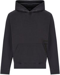 Daily Paper - Overload obsidian black hoodie - Lyst