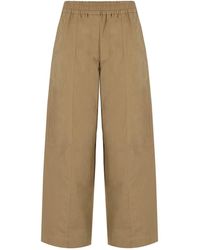 Weekend by Maxmara - Milva Terra Cropped Broek - Lyst