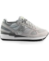 saucony shadow argento