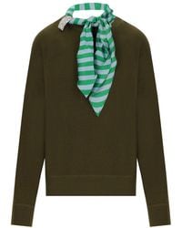 Essentiel Antwerp - Kurtis Khaki Sweater - Lyst