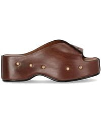 MISS OLIVIA - Carola Coffee Mules - Lyst