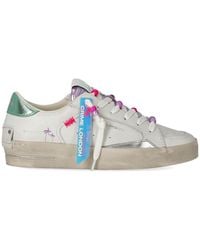 Crime London - Zapatilla sk8 deluxe aqua charms - Lyst