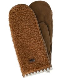 UGG - Fluff Chestnut Mittens - Lyst
