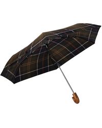 Barbour - Tartan Mini Umbrella - Lyst