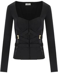Elisabetta Franchi - Bustier Jacket - Lyst
