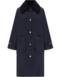 Barbour - Giacca lunga paxton showerproof - Lyst