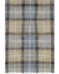 Barbour - Sciarpa Welton E Blu - Lyst