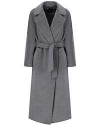 Weekend by Maxmara - Tempera Belted Coat - Lyst