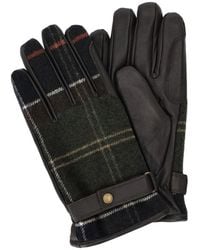 Barbour - Newbrough tartan handschuhe - Lyst