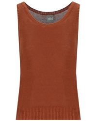 Max Mara - Brava Rust Top - Lyst