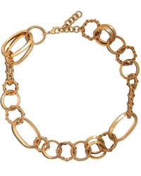 DSquared² - Rings Chain Vintage Necklace - Lyst
