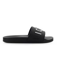 DSquared² Slippers Met Icon Logo in het Geel voor heren - Lyst
