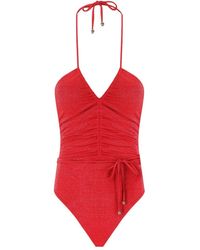 Max Mara - Beachwear Cassandra Coral Swimsuit - Lyst