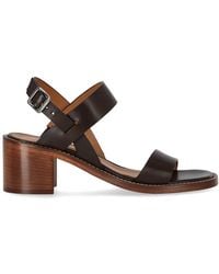 Guglielmo Rotta - Gima Chocolate Heeled Sandal - Lyst