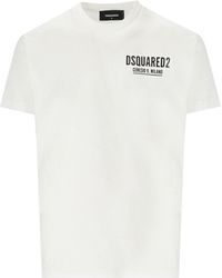 DSquared² - Ceresio 9 cool fit weisses t-shirt - Lyst