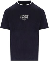 Emporio Armani - Ea Milano T-Shirt - Lyst